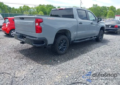 2024 Chevrolet Silverado 1500 4Wd Short Bed Custom Trail Boss из США, поврежденный, VIN 3GCPDCEK4RG437300